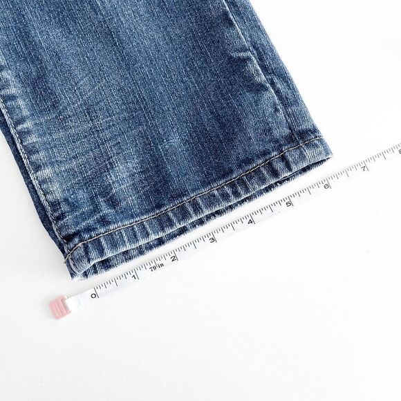 Parasuco Women's Faded Medium Wash Straight Denim Jeans Blue Size 25 - Picture 5 of 9